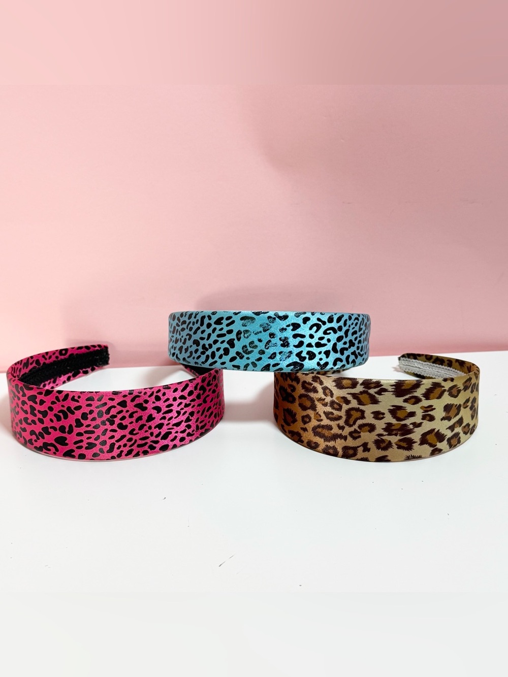 Y2K 2000s mcbling animal print cheetah leopard headbands